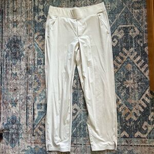 Athleta Tan Straight Leg Pants